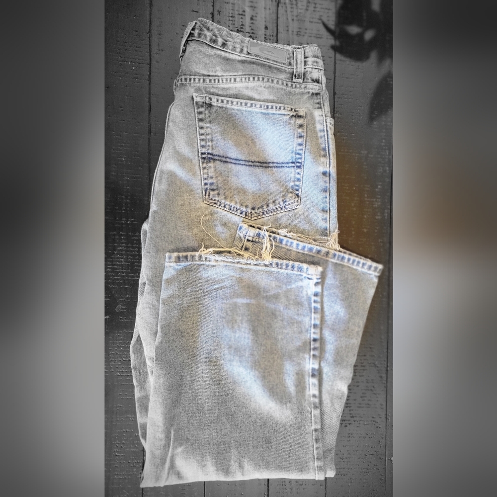Quiksilver Light Blue/Acidwash Mens Denim Jeans. 36x32.
